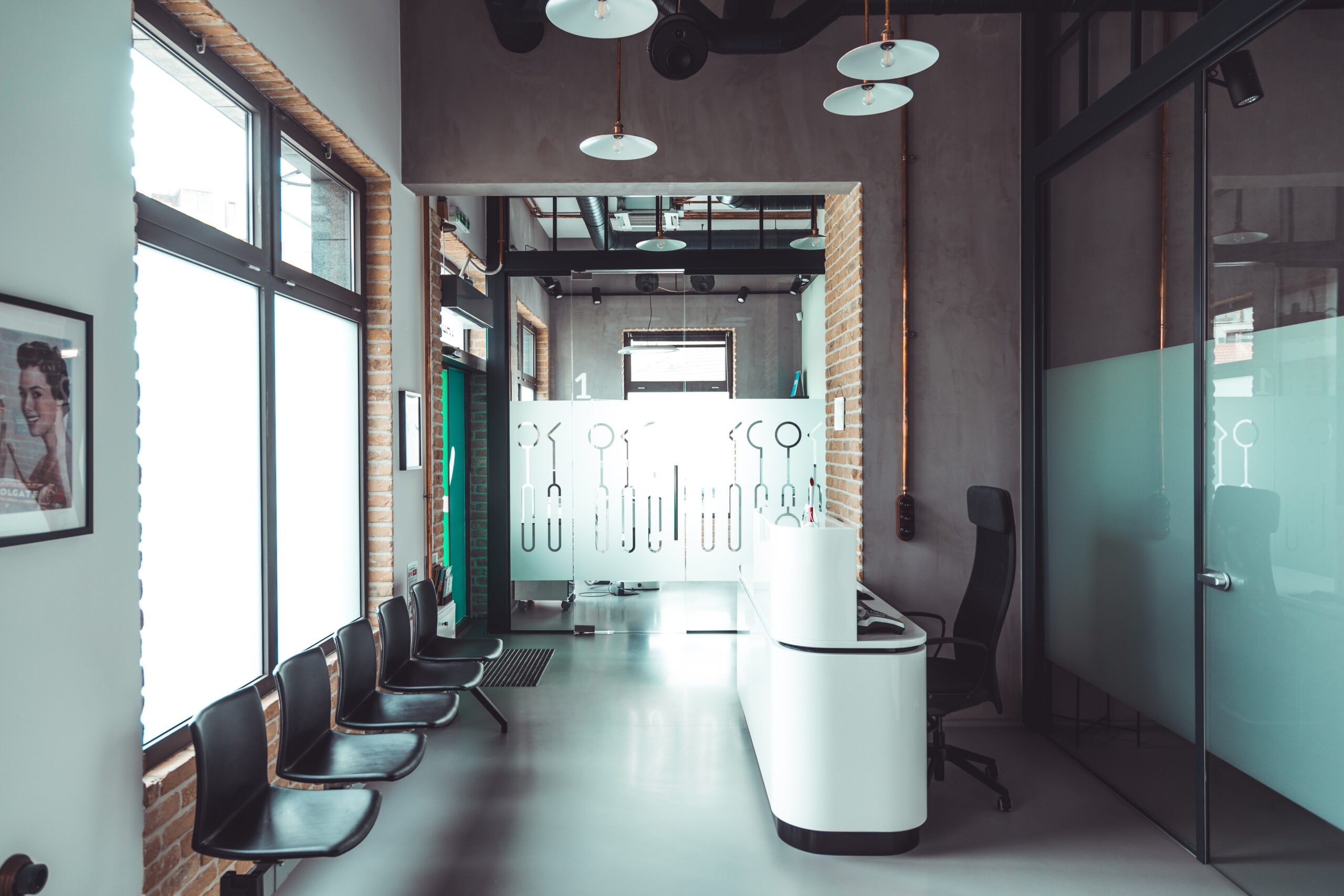 Dental Fabrique, čekaonica.